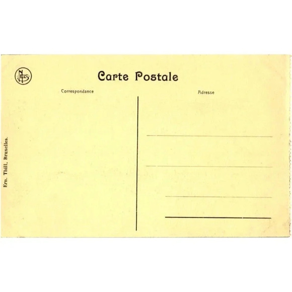 "The ruins at Louvain Universite Vue d'ensemble Postcard " - Picture 2 of 2